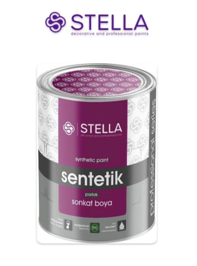 STELLA SENTETİK SONKAT BOYA GRİ 3 LT